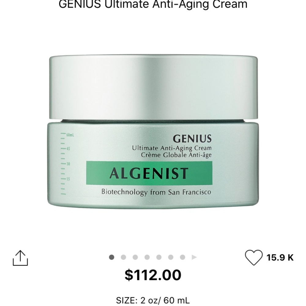 Algenist  Anti Aging Cream